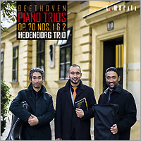 Wilfried Kazuki Hedenborg/Hedenborg Trio's CD Beethoven Piano Trios Op.70 Nos.1 Ghost & 2 recorded by Camerata CMCD-28368